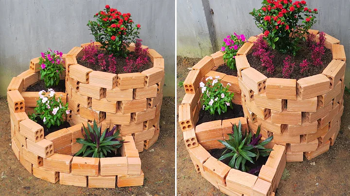 How to Build a Herb Spiral Garden with brick | john ideas