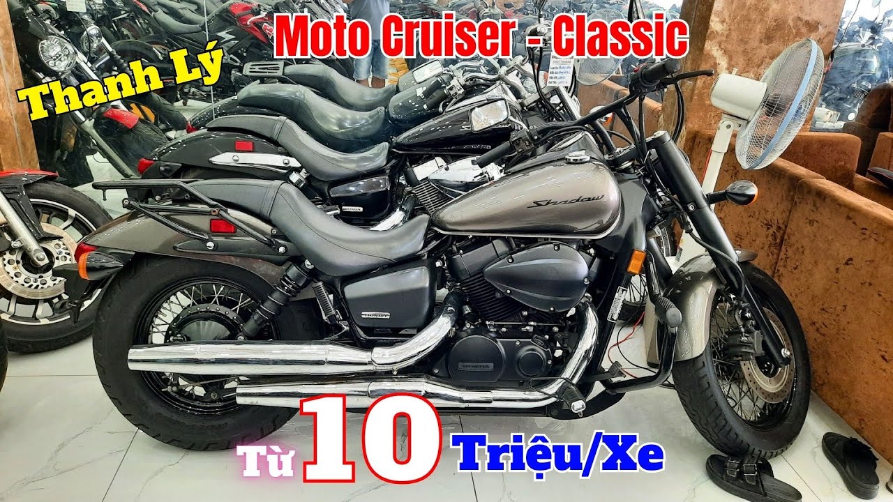 Moto Cruiser , Classic Giá Rẻ CBX 750 ,Vulcan 650 ,Rebel 500 ,CB400 ,Shadow 750 ,Z900