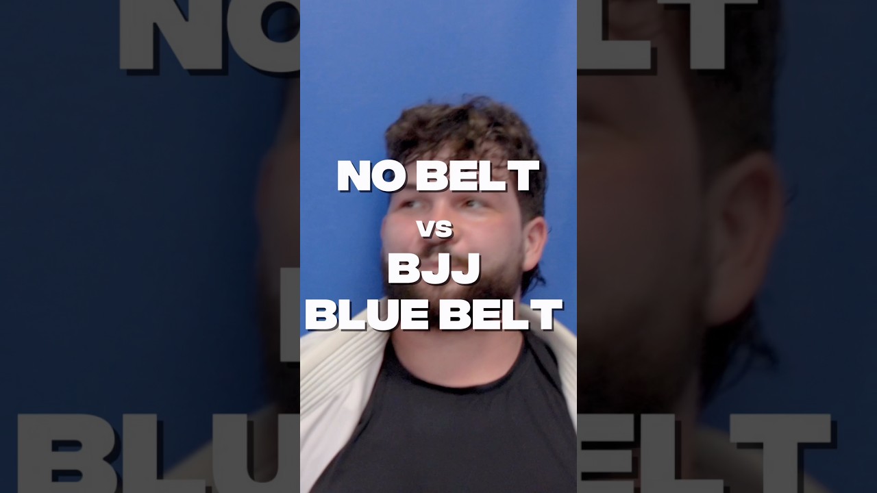 No belt vs BJJ Blue Belt 