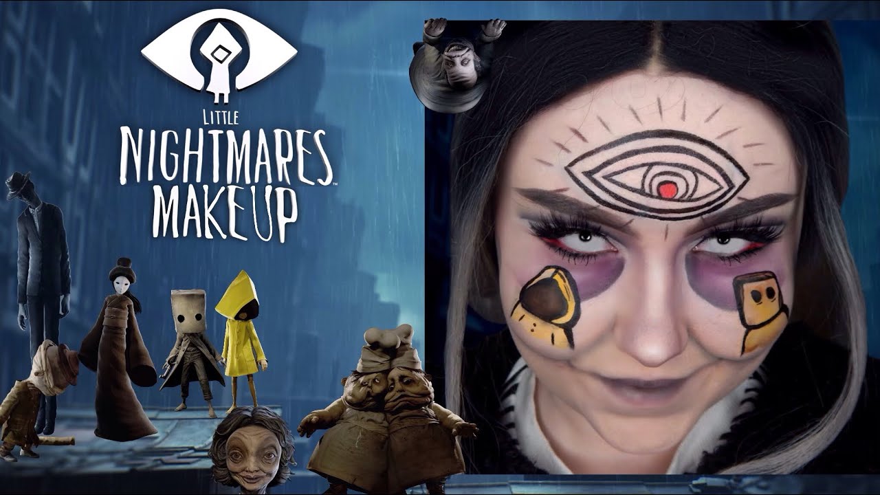 Little Nightmares 2 Horror Makeup Video Tutorial (ft. six and mono