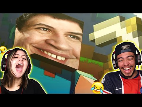 (Games EduUu) JOGANDO MINECRAFT - ESPECIAL 6 MILHÕES REACT