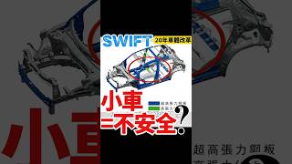 小車=不安全?初代、四代Swift車體差在哪?