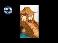 الحرفي في الصين فن عود الثقاب 
