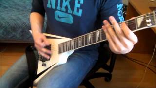 Attila- Middle Fingers Up! GUITAR COVER!! (New Single 2013)