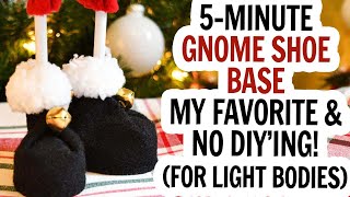 Easiest Gnome Shoe / Gnome Boot / Easy Gnome Boots / Small-Large Gnome Shoes and Boots / DIY Gnome