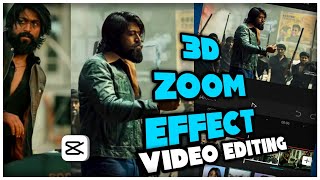 Cap Cut 3D Zoom Effect Video Editing | Capcut New Trend | Viral Tiktok Photo Animation | Edit For U screenshot 5