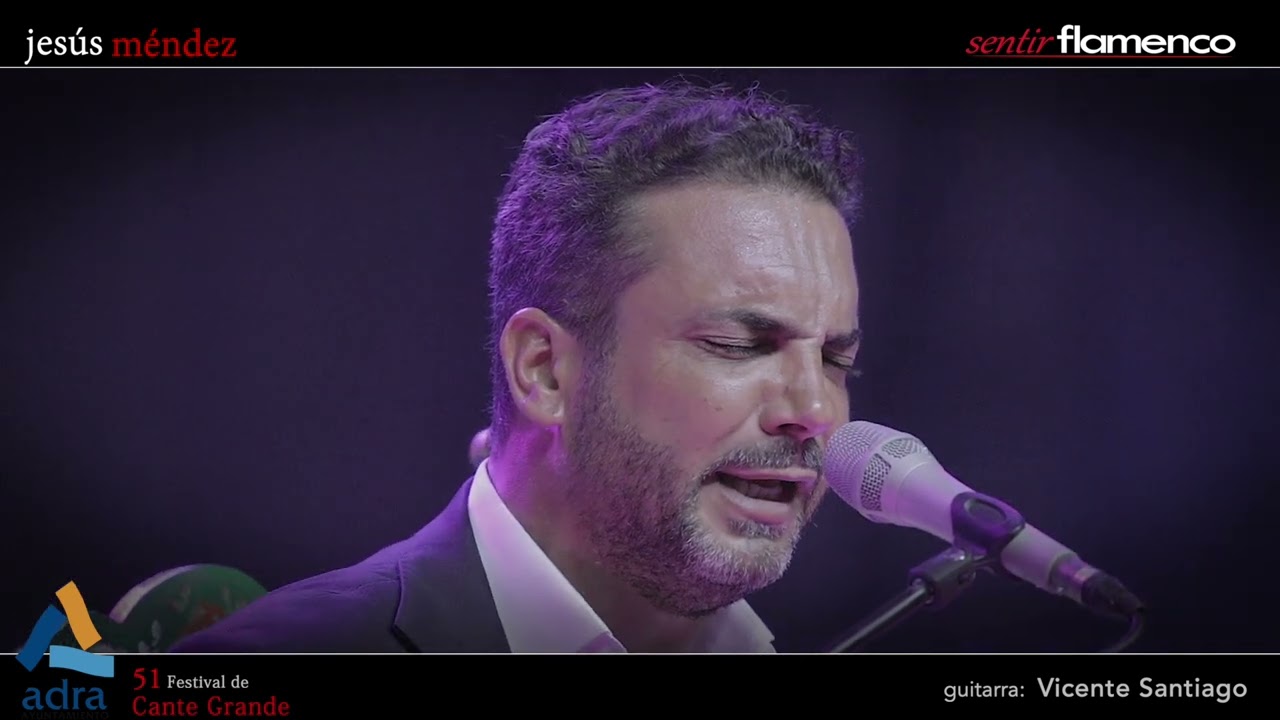 Jesús Méndez canta por Malagueñas, acompañado por Vicente Santiago | 51 Festival de Cante, Adra