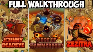 Siege of Hammerhold Veteran Full Walkthrough - Kingdom Rush