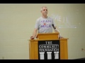 Johnny Breeden speaks at the Team Mica Fund launch