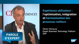 Expérience utilisateur l'optimisation, intégration et harmonisation des processus métiers