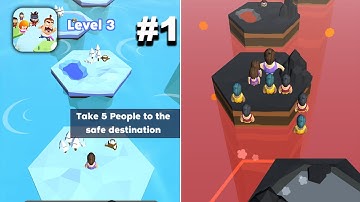 Crowd Jump Adventure - New Release - Hyper Hybrid Casual - Gameplay Walkthrough (iOS & Android)