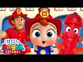 ¿Saben Qué Hacer en Caso de un Incendio? | Canciones Infantiles de Bebé Juan | Little Angel Español