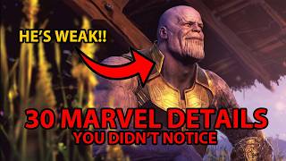 30 Marvel Details That You Didn't Know