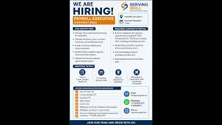 📢 Job Opening – Payroll Executive (Contract Role)