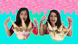 تحدي أطيب آيس كريم بالعالم !!  | !!!!WORLD'S YUMMIEST ICE CREAM SUNDAE CHALLENGE