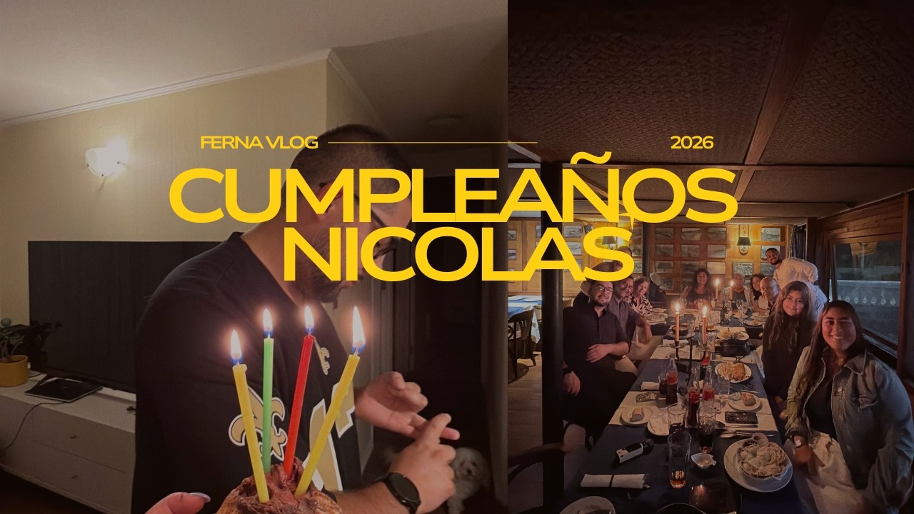 FernaVlog || Cumpleaños Nico, Cine, Comida Coreana y Familia