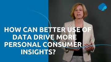 How can better use of data drive more personal consumer insights?