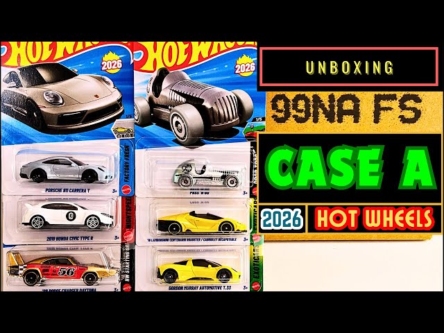 Unboxing - Hot Wheels 2026 Case A - YouTube