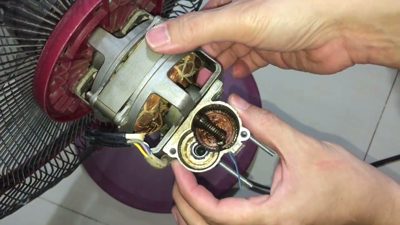 【CC】電風扇擺頭不順問題處理(調整版)(Troubleshooting the problem of electric fan