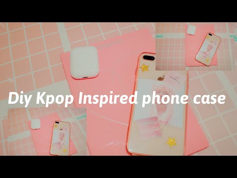 DIY Kpop Inspired Phone Case (Super Affordable)