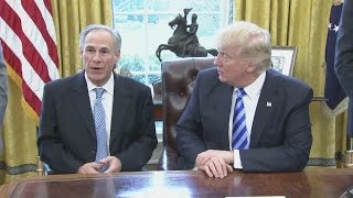 Gov. Greg Abbott Meets With President Trump At White House