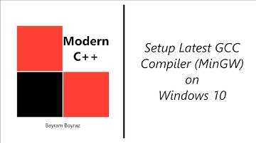 How to install latest GCC (MinGW 64) on Windows 10