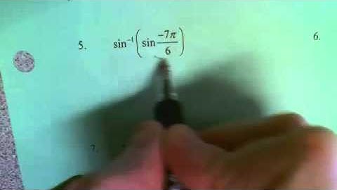 Inverse Trig Functions Day 2 - Page 1