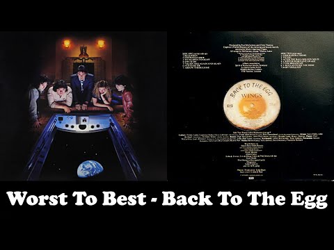 Back To The Egg: Ranking Album Songs From Worst To Best!