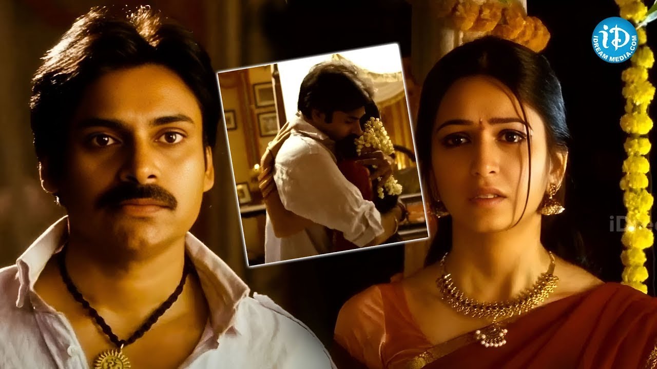 Teen Maar Movie Pawan Kalyan Best Emotional Scene | Thrisha | Kriti Kharbanda 