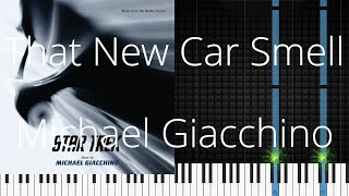 🎹 That New Car Smell, Michael Giacchino, Synthesia Piano Tutorial