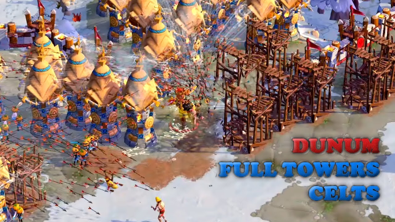 Legendary : Dunum - Full Towers - Celts - Age of Empires Online Project ...
