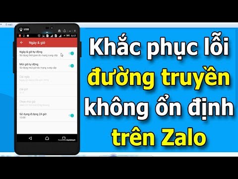 Hướng dẫn khắc phục lỗi Zalo đường truyền không ổn định mới nhất