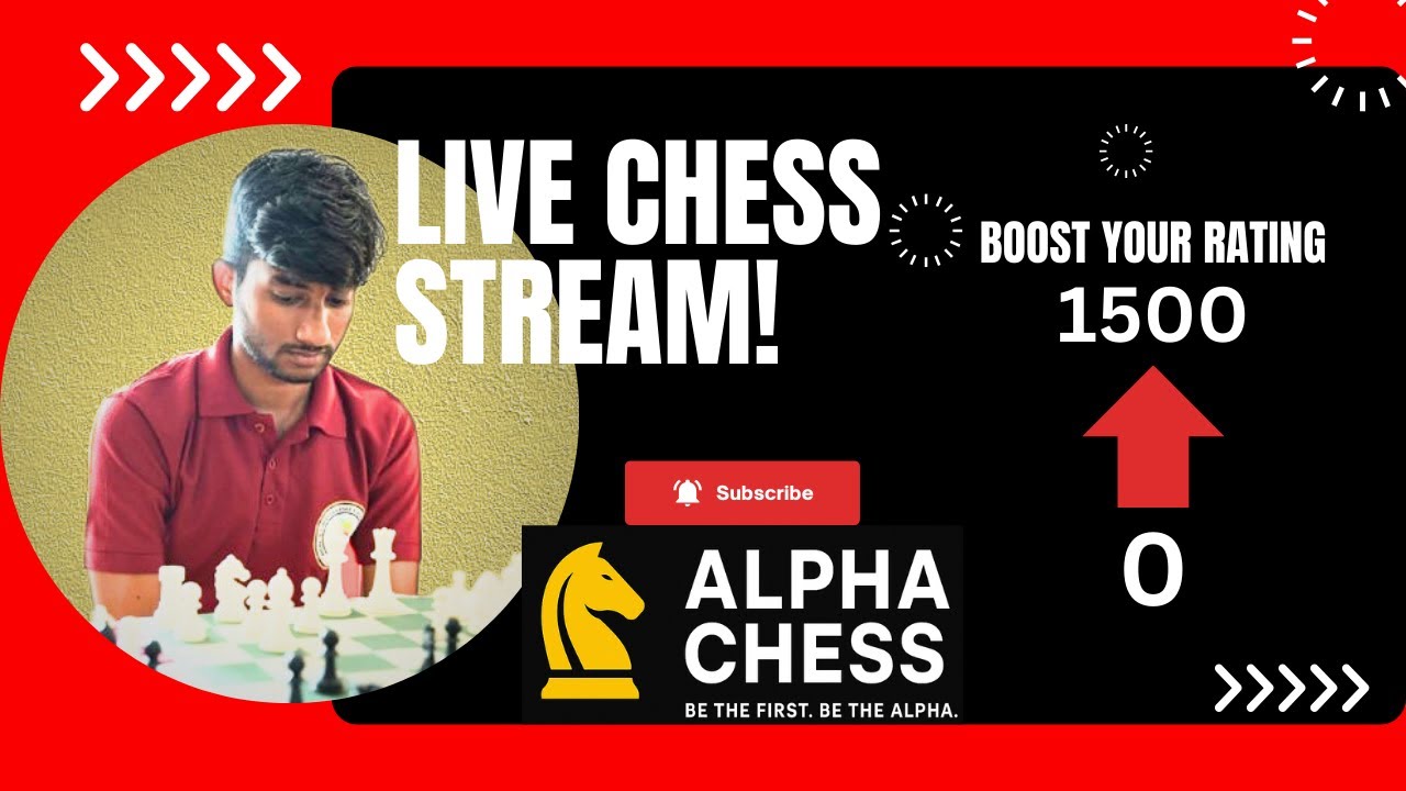 BOOST 0 TO 1500 RATING IN CHESS chess.com Play with subscriber - YouTube