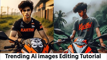 How to Create a Social Media Profile Name Art Photo Editing | Bing Image Creator Ai Avater