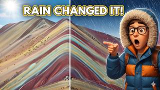 Why Does Rainbow Mountain Change Colour After Rain?