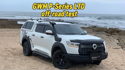 GWM P-Series LTD 2024 4x4 off-road tests | test on sand and field