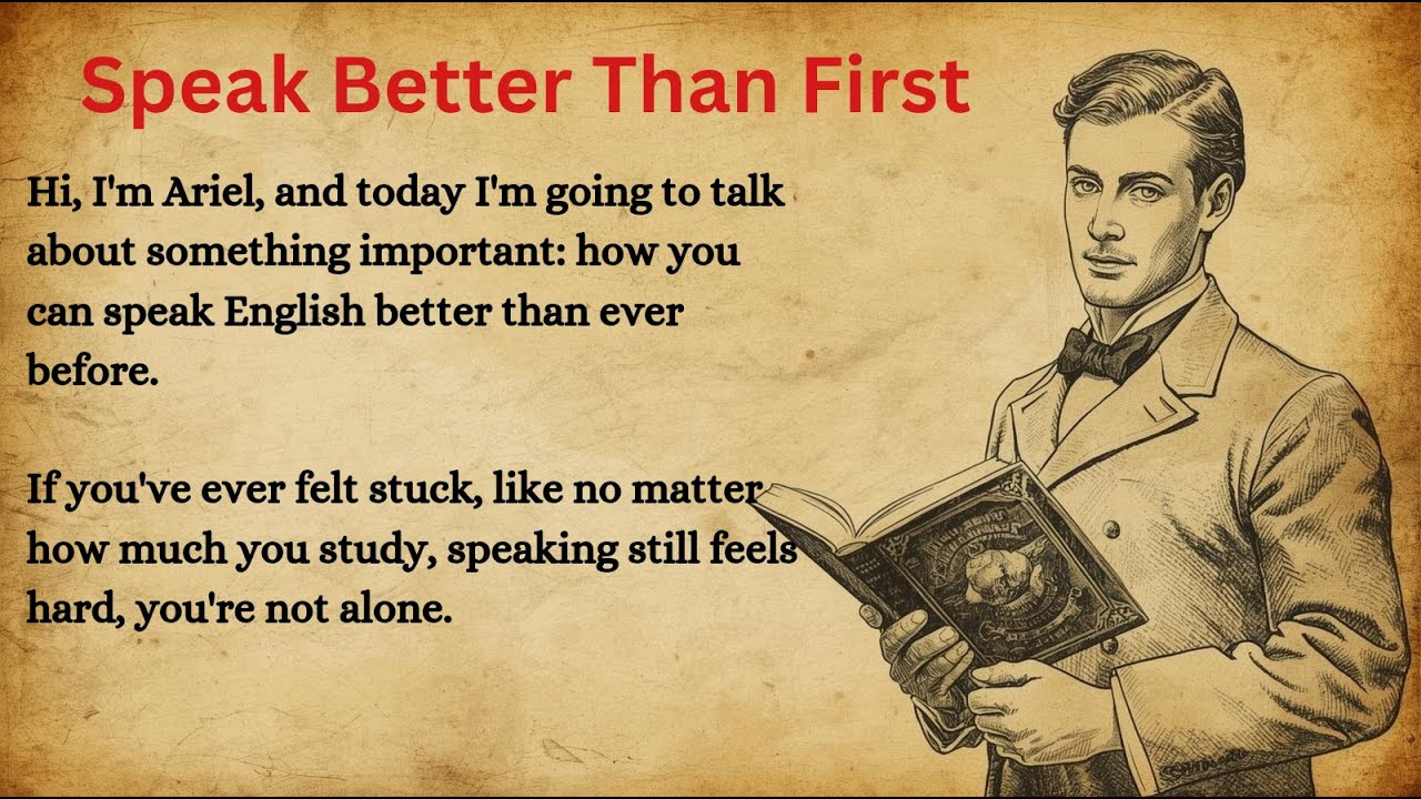 Speak better than first 🔥 English Speaking Practice || English Audio ...
