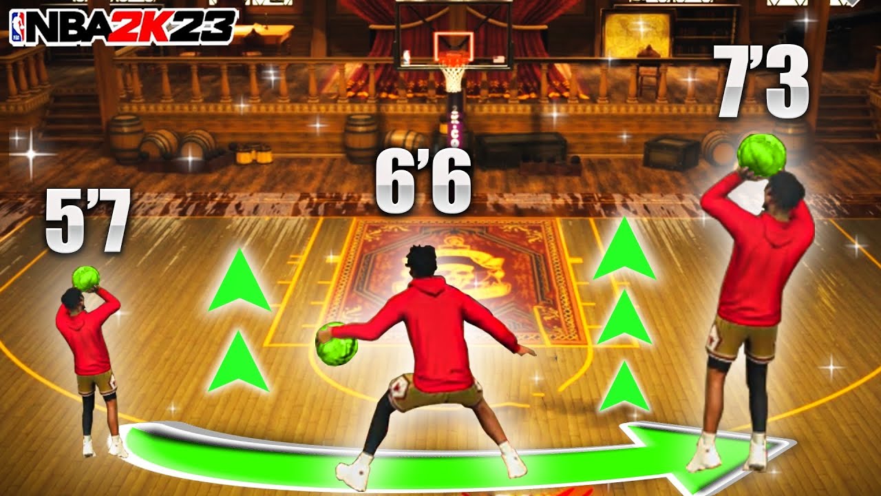 WINNING a 1V1 COURT GAME with EVERY HEIGHT in NBA 2K23... YouTube