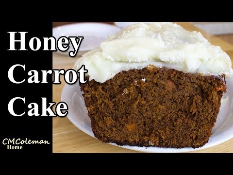 Honey Carrot Cake Recipe