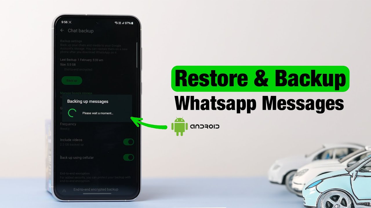 How to Restore and Backup WhatsApp Messages on an Android?