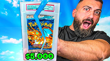 I Cracked Open an Original $5,000 Pokemon Pack & Found...