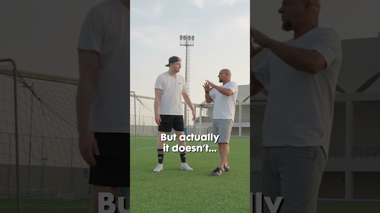 Roberto Carlos Teaches The UFO Freekick 