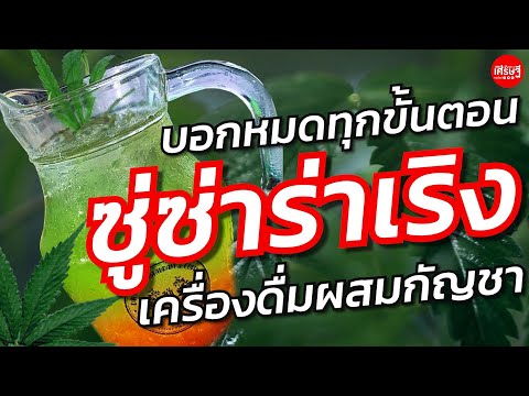 เครื่องดื่มผสมกัญชา บอกหมดทุกขั้นตอน มีไว้ติดร้าน ทำขายได้สบาย | เส้นทางเศรษฐี