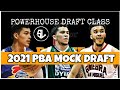 LATEST 2021 PBA MOCK DRAFT 1.0 | ANG LALIM ng DRAFT CLASS