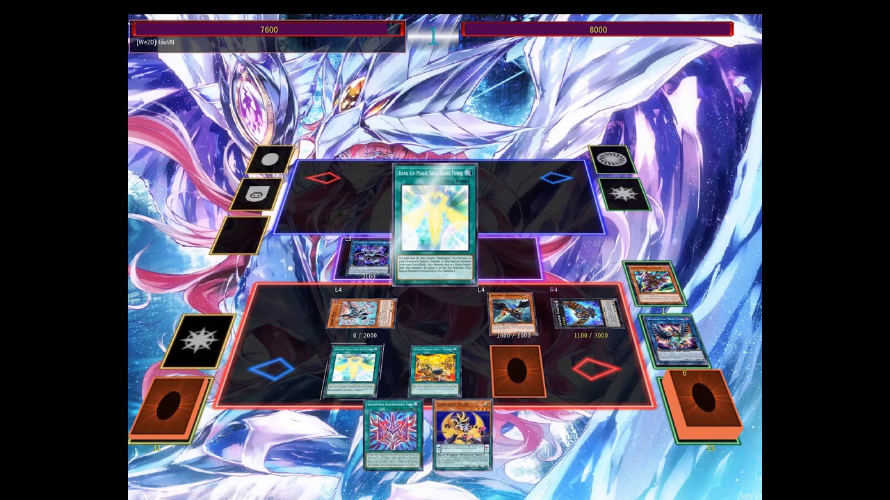What happen with 2 card ? Lunalight Kaleido Chick + Fire Formation - Tenki (2)