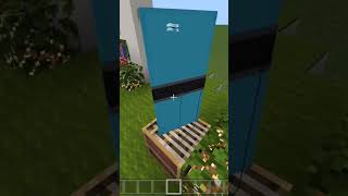 How to make the Botswana 🇧🇼 flag in Minecraft #minecraft #flag