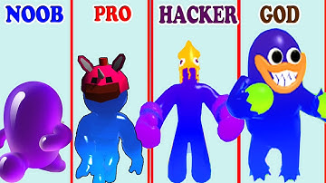 NOOBvsPROvsHACKERvsGOD in Blob N Giant vs Join Blob Clash 3D - Which game do you like?