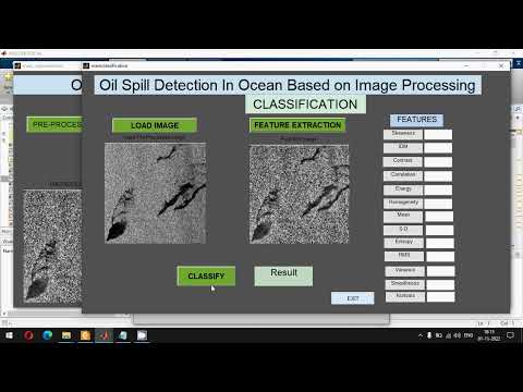 Oil Spill Identification from Satellite Images | MATLAB