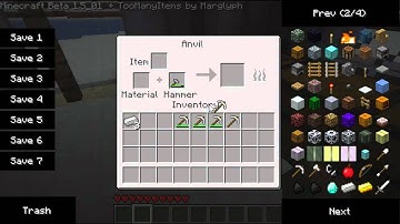 Minecraft Anvil Mod (outdated)