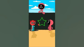 Incredibox Sprunki - Squid Game impossible Line Maze #sprunki #incrediboxsprunki #funny #meme